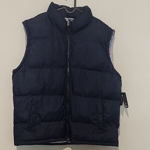 FTP Navy Quilted Puffer Vest